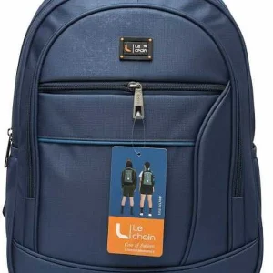 Lechain Large 45 L Laptop Backpack Emboss Laptop02 (Blue, Grey, Black)